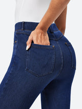 IUGA FlexDenim™ High Waisted Stretchy Pull On Flare Jeans - IUGA