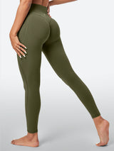 IUGA PowerTight Butt Lifting Scrunch No Front Seam Leggings With Pockets - IUGA