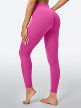 IUGA PowerTight Butt Lifting Scrunch No Front Seam Leggings With Pockets - IUGA