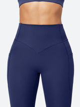IUGA PowerTight Butt Lifting Scrunch No Front Seam Leggings With Pockets - IUGA