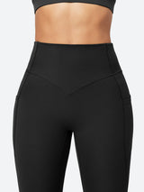 IUGA PowerTight Butt Lifting Scrunch No Front Seam Leggings With Pockets - IUGA