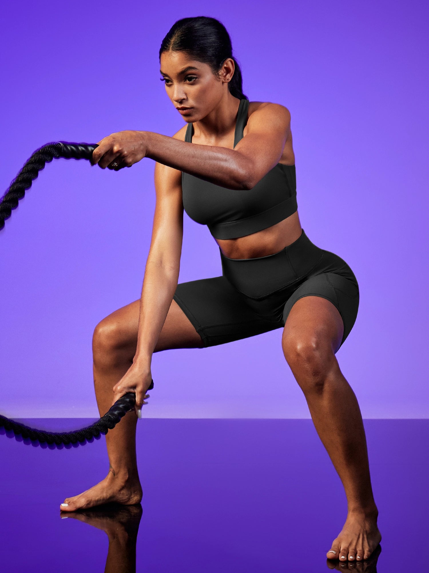 IUGA PowerTight Scrunch Butt Lifting Seamless Shorts - IUGA