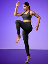 IUGA PowerTight Butt Lifting Scrunch No Front Seam Leggings With Pockets - IUGA