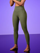 IUGA PowerTight Butt Lifting Scrunch No Front Seam Leggings With Pockets - IUGA