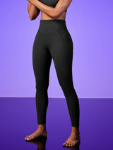 IUGA PowerTight Butt Lifting Scrunch No Front Seam Leggings With Pockets - IUGA