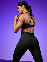 IUGA PowerTight Butt Lifting Scrunch No Front Seam Leggings With Pockets - IUGA