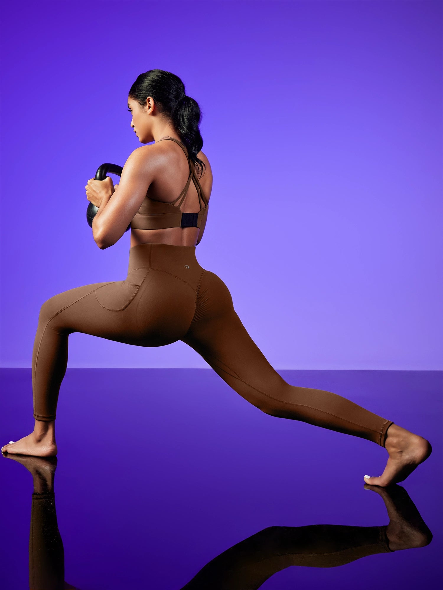 IUGA PowerTight Butt Lifting Scrunch No Front Seam Leggings With Pockets - IUGA