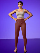 IUGA PowerTight Sandwich No Front Seam Leggings