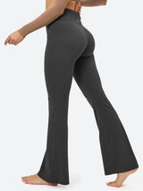 IUGA Sandwich No Front Seam Flare Yoga Pants - IUGA