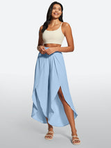 IUGA High Split Quick Dry Flowy Pants for Women
