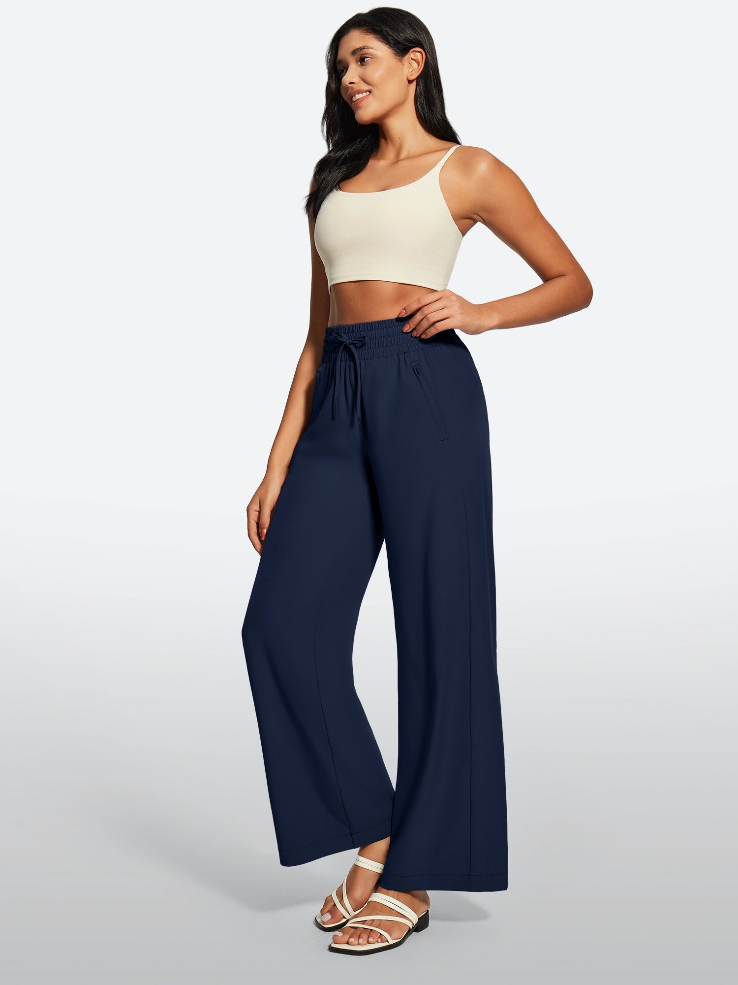 IUGA UPF 50+ Quick-Dry Wide Leg Flowy Pants 28‘’/30‘’