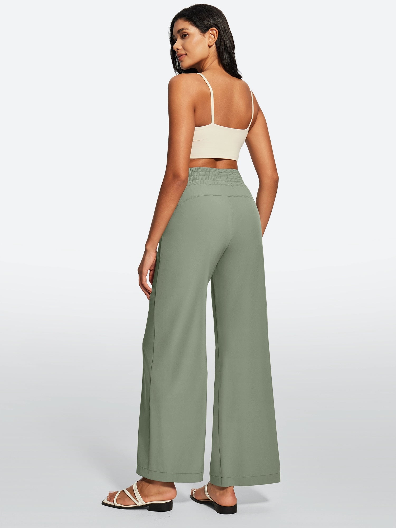 IUGA UPF 50+ Quick-Dry Wide Leg Flowy Pants 28‘’/30‘’