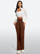 IUGA Fleece Lined Bootcut Yoga Pants with Pockets