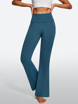 IUGA Fleece Lined Bootcut Yoga Pants with Pockets