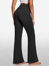 IUGA Fleece Lined Bootcut Yoga Pants with Pockets