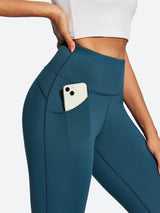IUGA Fleece Lined Bootcut Yoga Pants with Pockets
