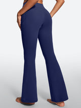 IUGA Tummy Control Bootcut Yoga Pants with Pockets - IUGA