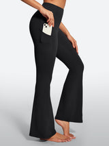 IUGA Tummy Control Bootcut Yoga Pants with Pockets - IUGA