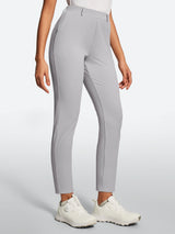 IUGA Stretchy 7/8 Ankle Pull On Work Pants With Pockets