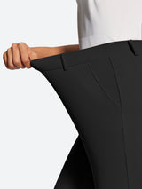IUGA Stretchy 7/8 Ankle Pull On Work Pants With Pockets