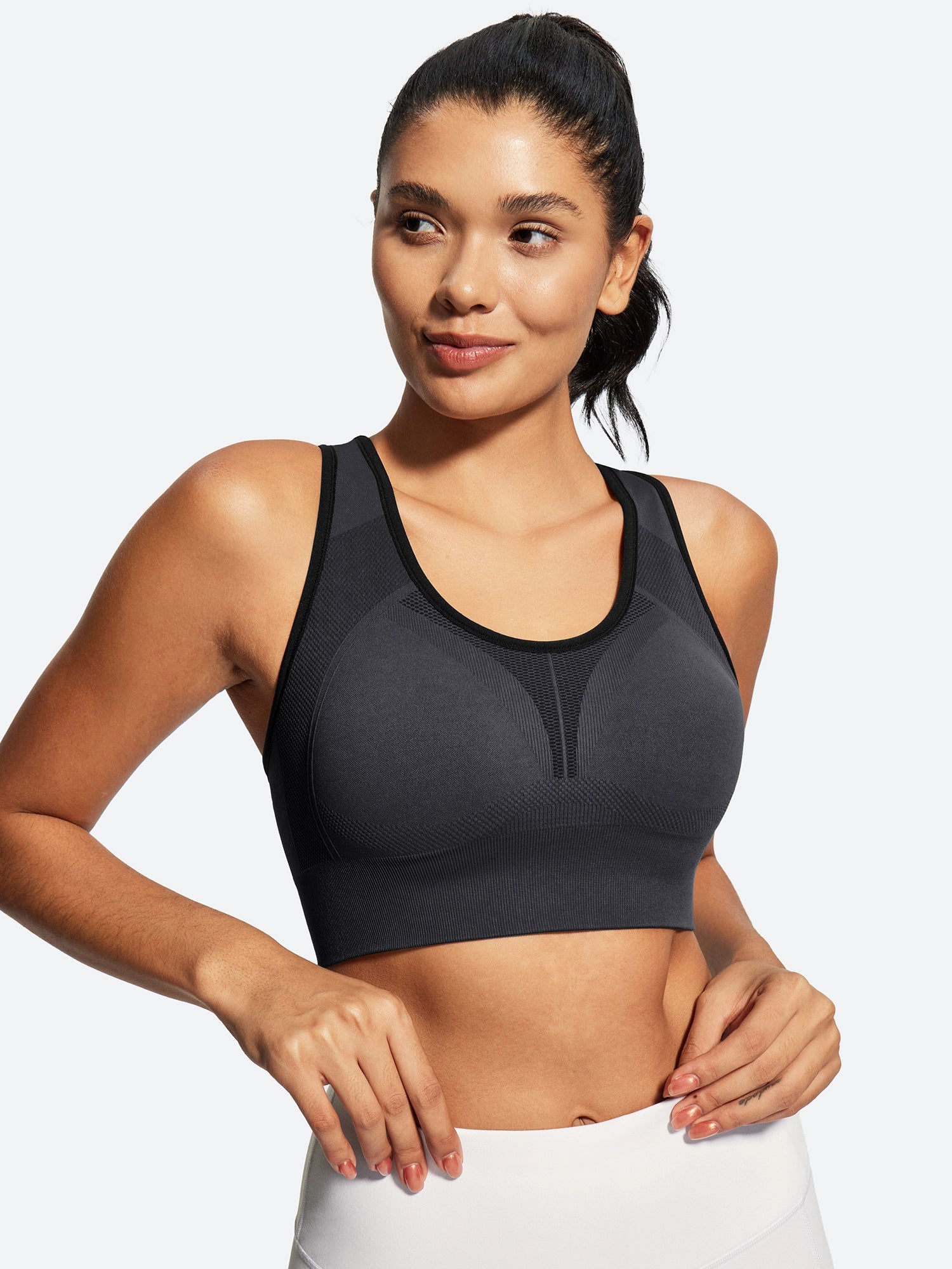 IUGA 3 Packs High Impact Racerback Sports Bra