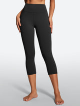 IUGA SilkFeel High Waisted Yoga Capris - IUGA