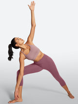 IUGA SilkFeel High Waisted Yoga Capris - IUGA