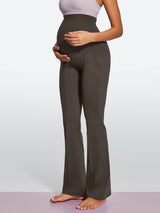 IUGA Bootcut Maternity Pants for Work with Pockets - IUGA