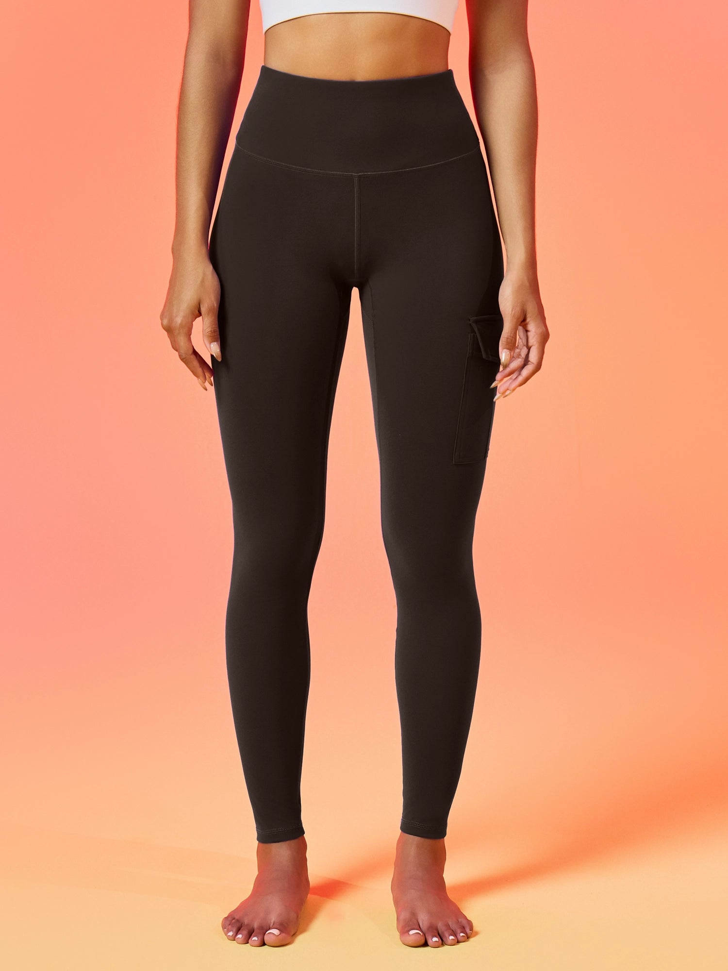 IUGA Flextight High Waisted Lift Cargo Leggings With Pockets