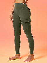 IUGA Flextight High Waisted Lift Cargo Leggings With Pockets
