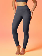 IUGA Flextight No Front Seam Scrunch Leggings With Pockets