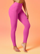IUGA Flextight No Front Seam Scrunch Leggings With Pockets