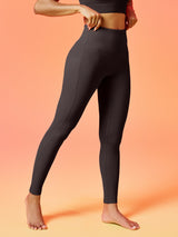 IUGA Flextight No Front Seam Scrunch Leggings With Pockets