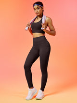 IUGA Flextight No Front Seam Scrunch Leggings With Pockets