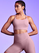 IUGA PowerTight Padded Strappy Y Back Sports Bra