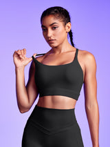 IUGA PowerTight Padded Strappy Y Back Sports Bra