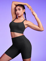 IUGA PowerTight Padded Strappy Y Back Sports Bra