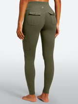IUGA Flextight High Waisted Lift Cargo Leggings With Pockets