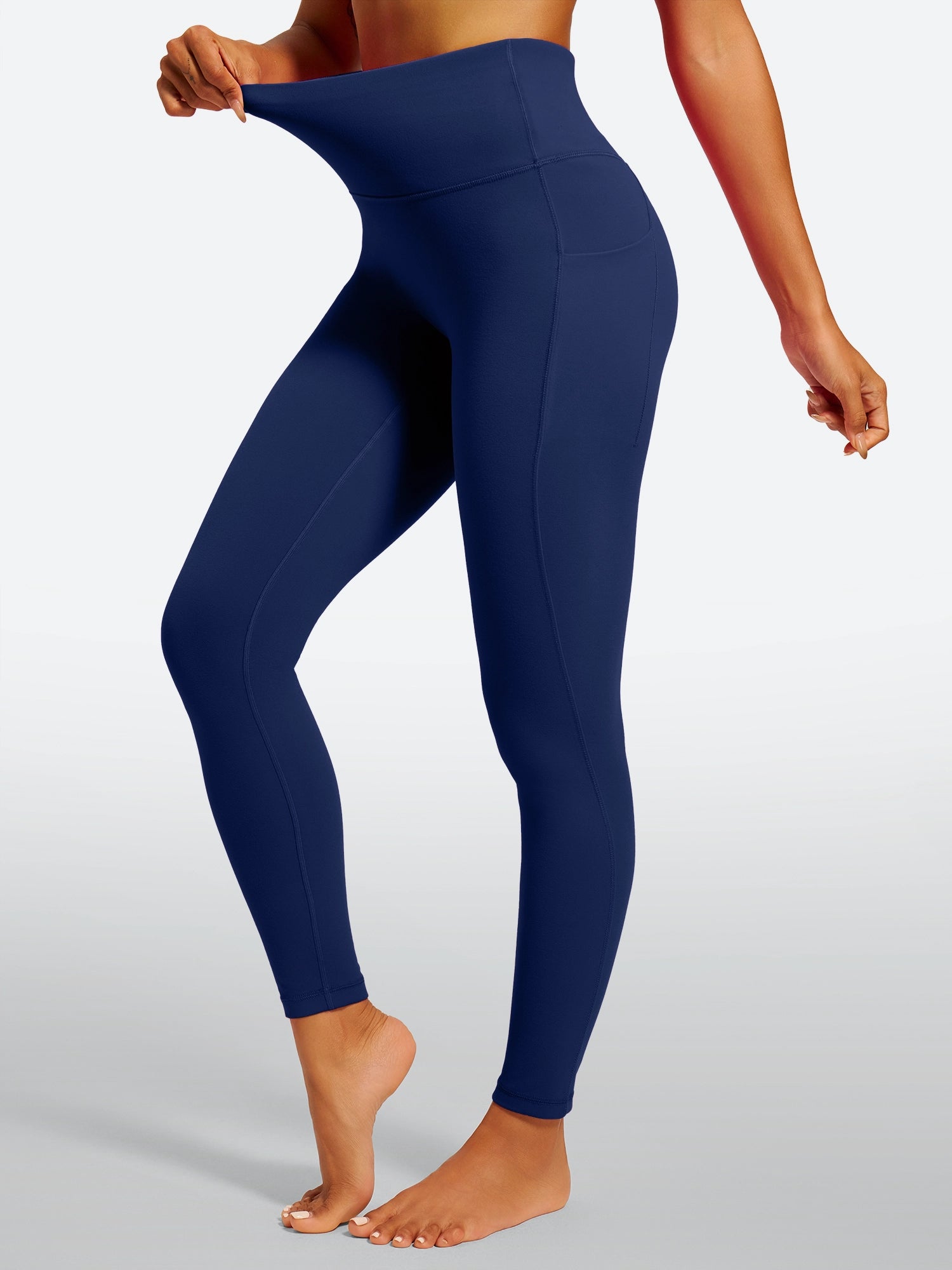 IUGA Flextight No Front Seam Scrunch Leggings With Pockets