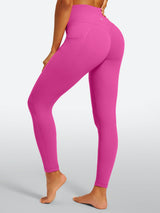 IUGA Flextight No Front Seam Scrunch Leggings With Pockets