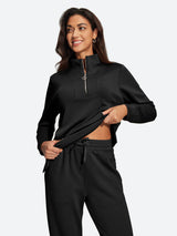IUGA 2 Piece Outfits Wide Leg Pants Lounge Set | Affordable Yoga Leggings & Activewear by IUGA