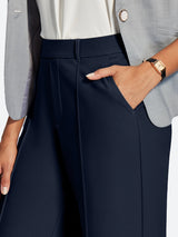 IUGA High-Waisted Wrinkle-Resistant Wide-Leg Work Pants - IUGA