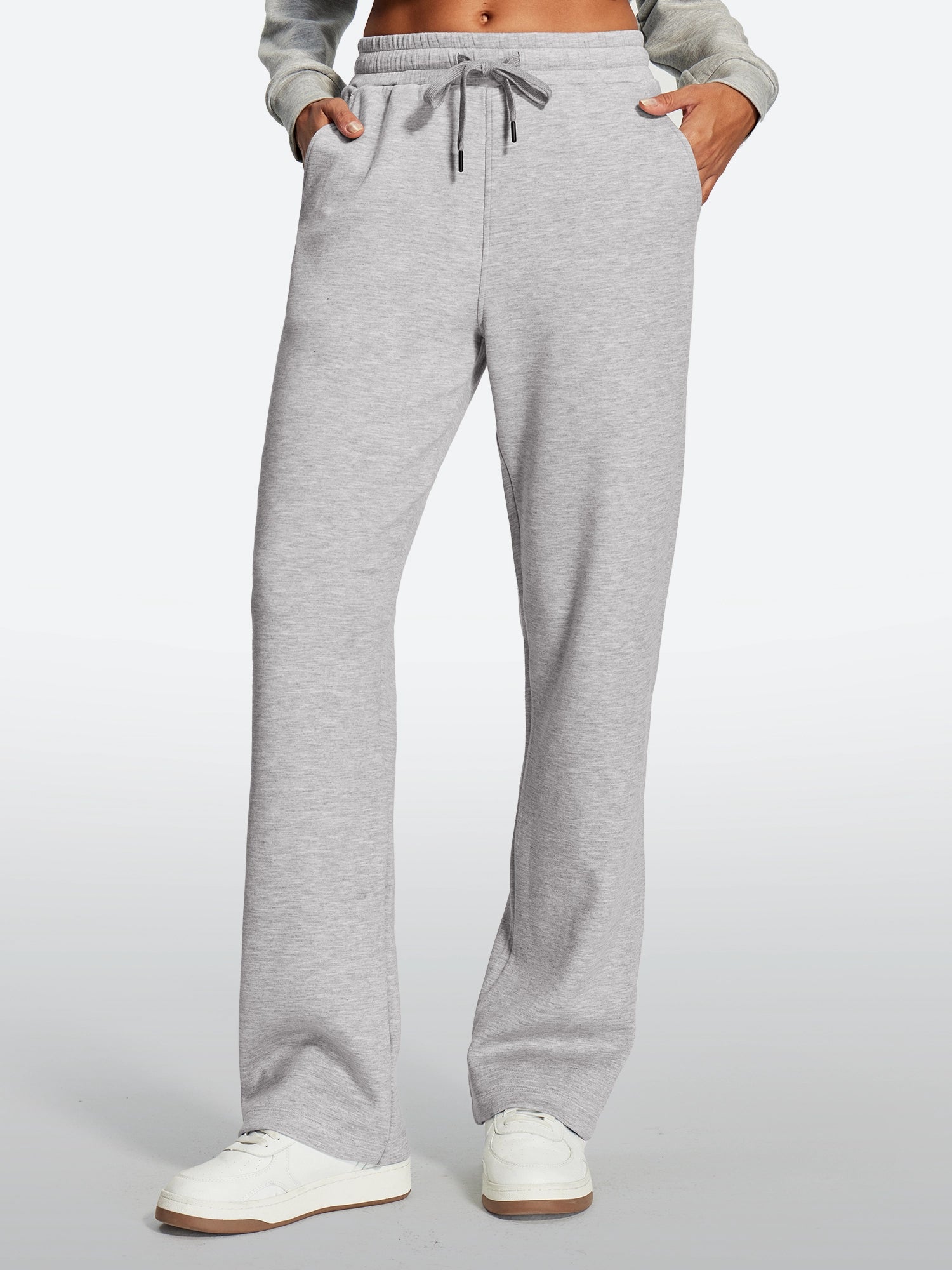 IUGA 2 Piece Outfits Wide Leg Pants Lounge Set | Affordable Yoga Leggings & Activewear by IUGA