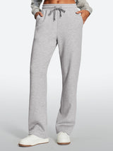 IUGA 2 Piece Outfits Wide Leg Pants Lounge Set | Affordable Yoga Leggings & Activewear by IUGA