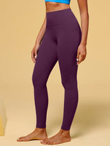 IUGA Butterlab® No Front Seam High Waisted Buttery Soft With Pockets - IUGA