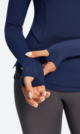 IUGA Turtleneck Long Sleeve Fleece Lined Thermal Shirts With Pockets | Affordable Yoga Leggings & Activewear by IUGA