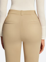 IUGA HeatLab® Fleece Lined Pull On High Waisted Dress Pants With Pockets | Affordable Yoga Leggings & Activewear by IUGA