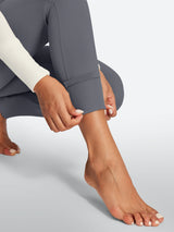 IUGA HeatLab® Fleece Lined Pull On High Waisted Dress Pants With Pockets | Affordable Yoga Leggings & Activewear by IUGA