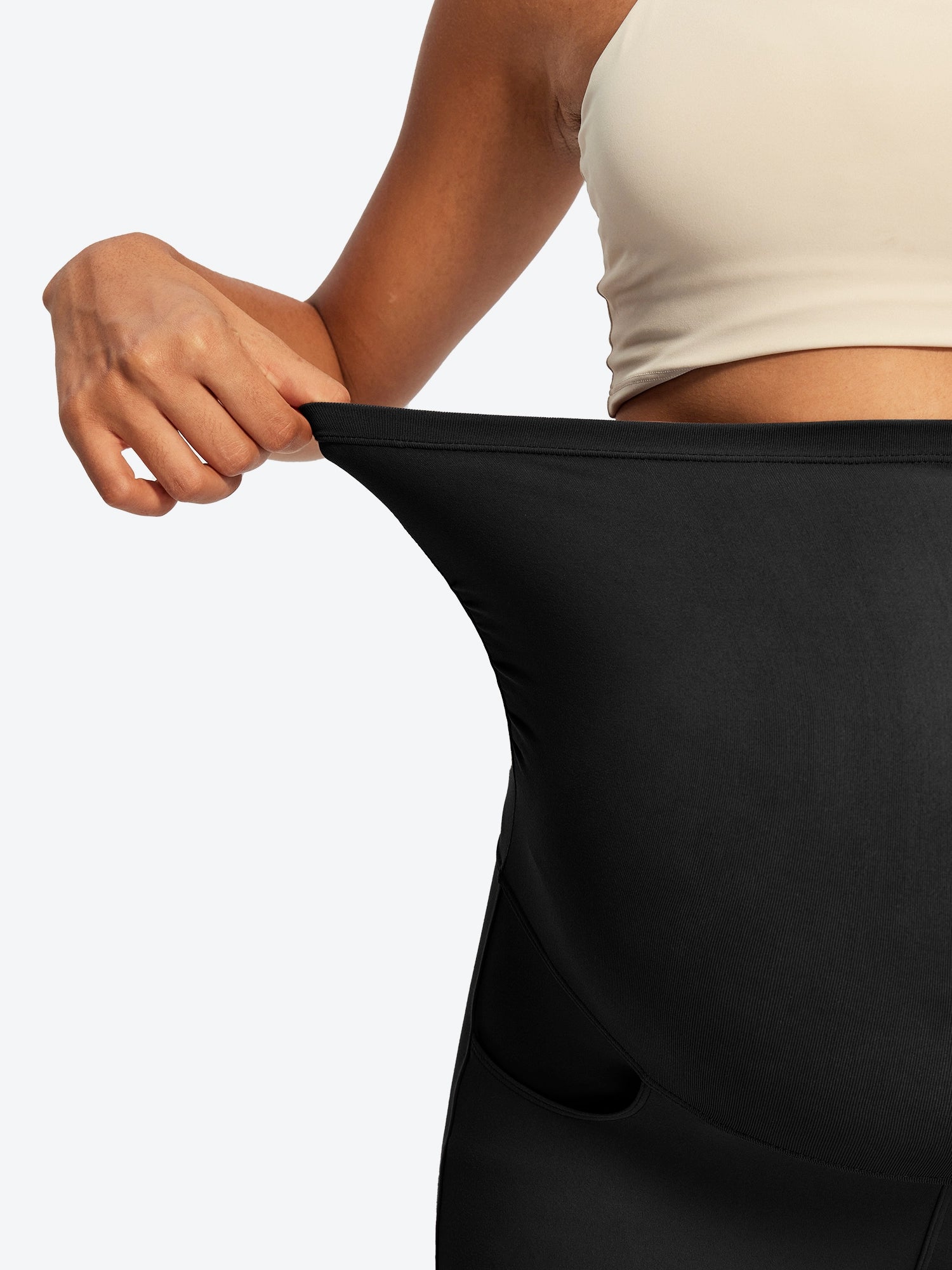 IUGA Maternity Leggings With Pockets Over The Belly | Affordable Yoga Leggings & Activewear by IUGA