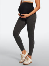 IUGA Over Belly Comfy Stretch Maternity Jeans | Affordable Yoga Leggings & Activewear by IUGA